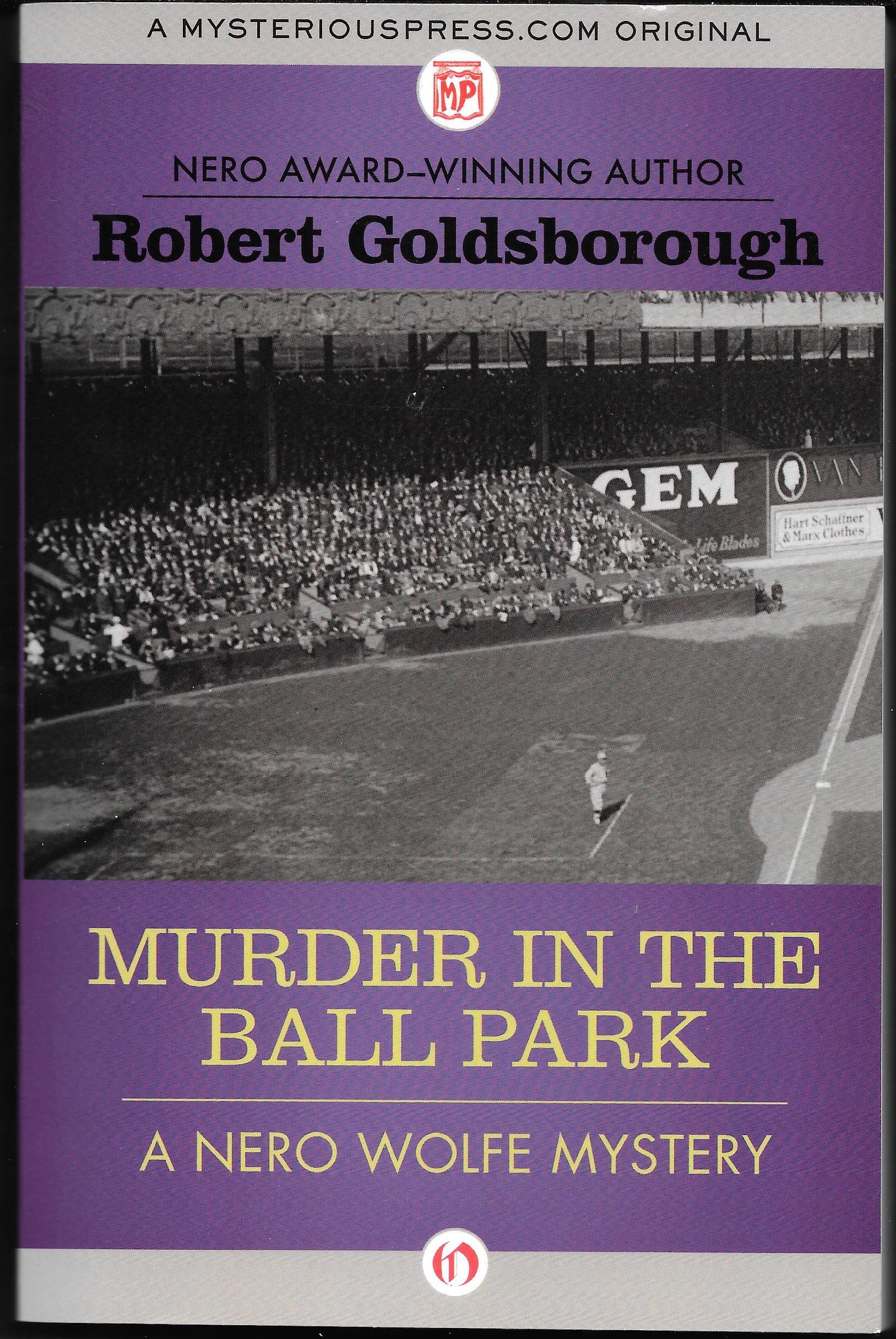 Murder In the Ball Park Book Review