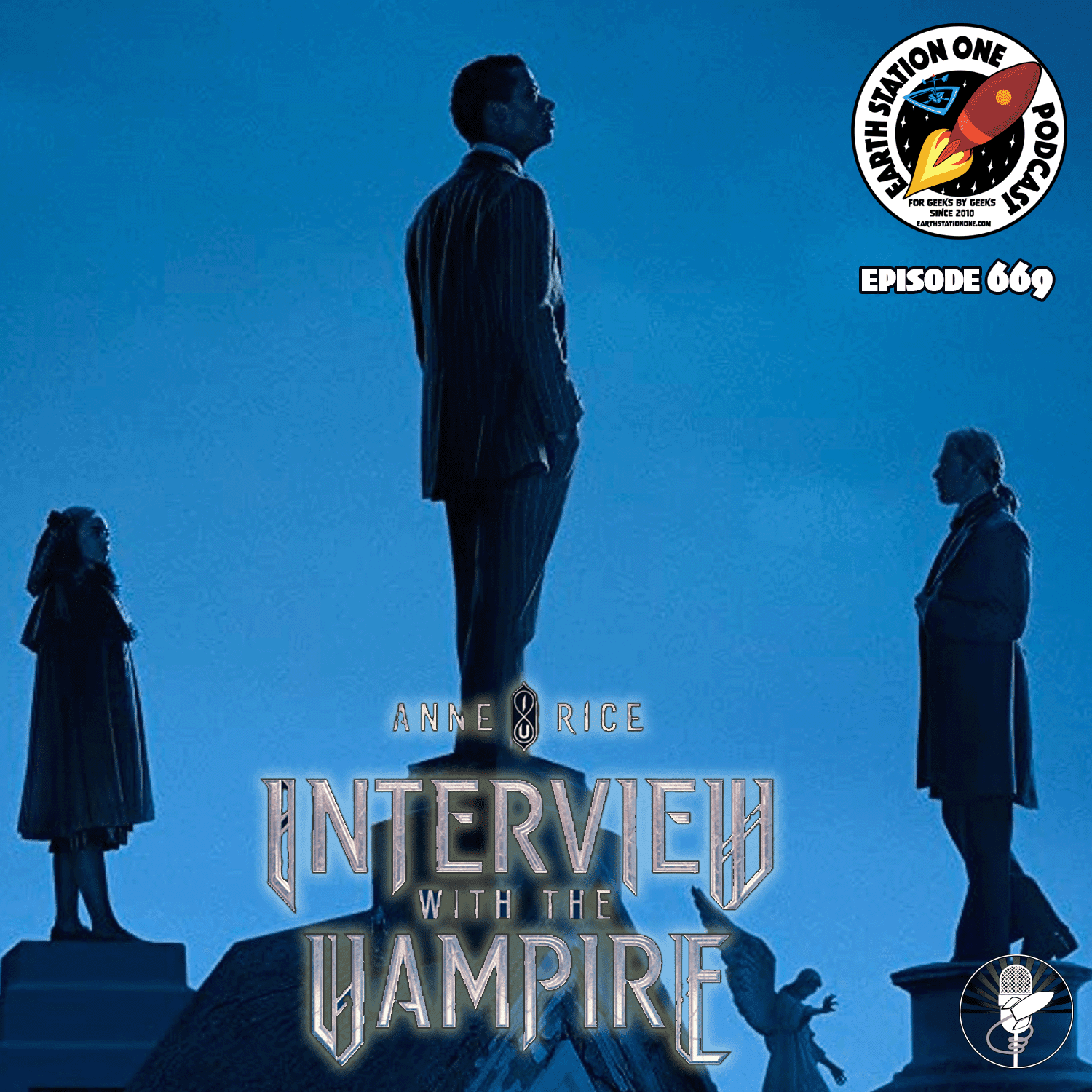 The Earth Station One Podcast Ep 669 - Interview With The Vampire Season One Review