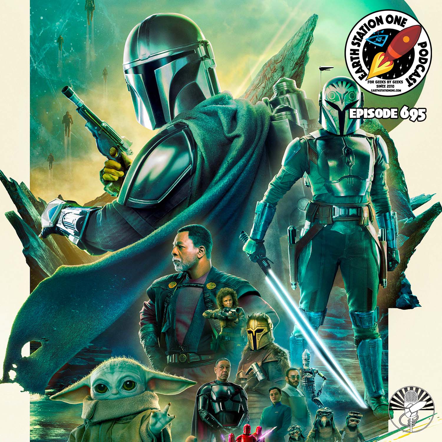The Earth Station One Podcast Ep 695 - Mandalorian Season 3 Review