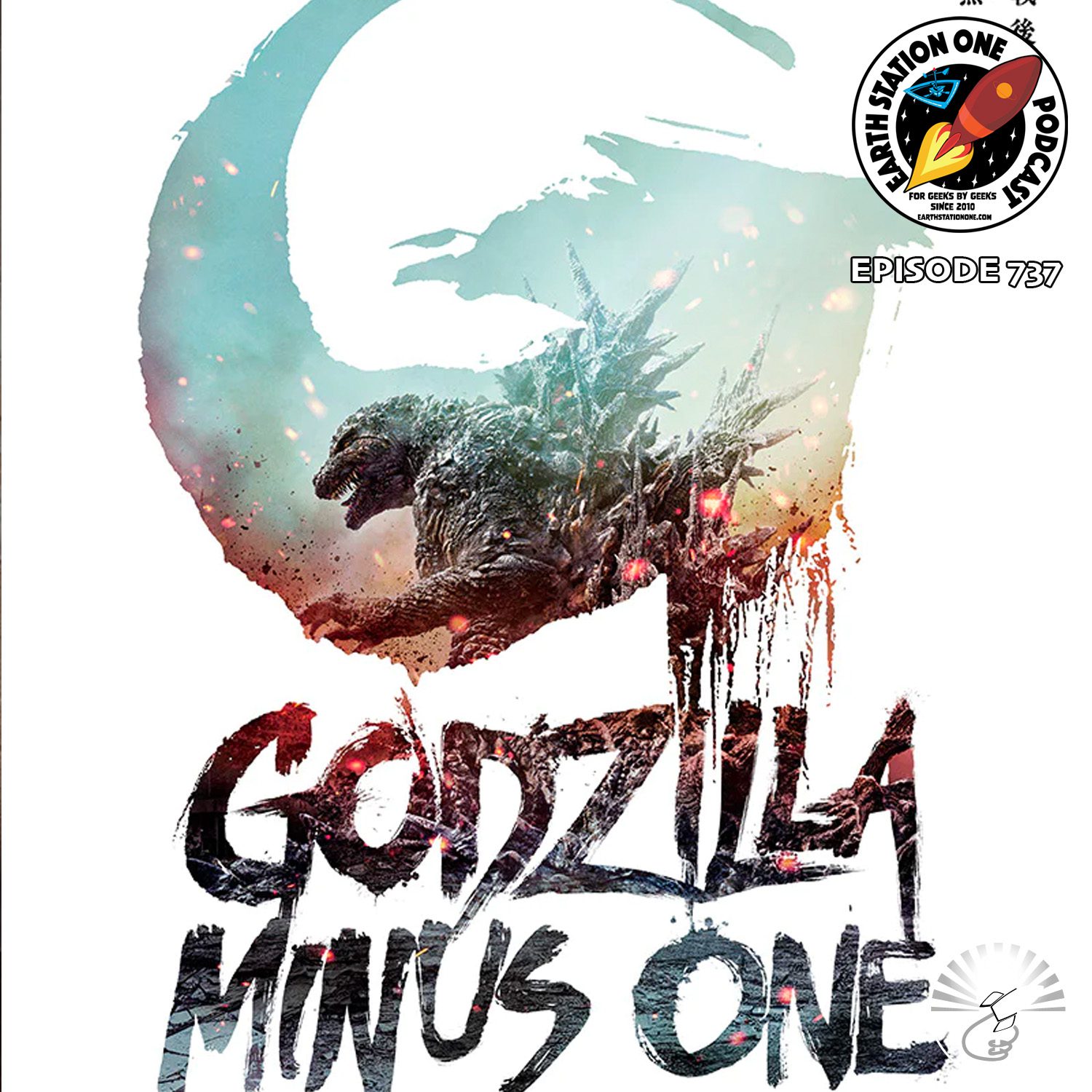 Earth Station One Podcast Ep 737 - Godzilla Minus One Movie Review
