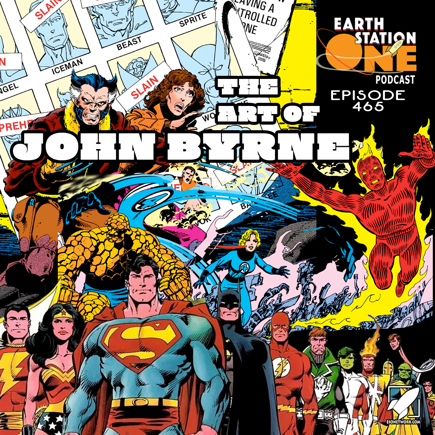 Earth Station One Podcast Ep 465 - The Art of John Byrne