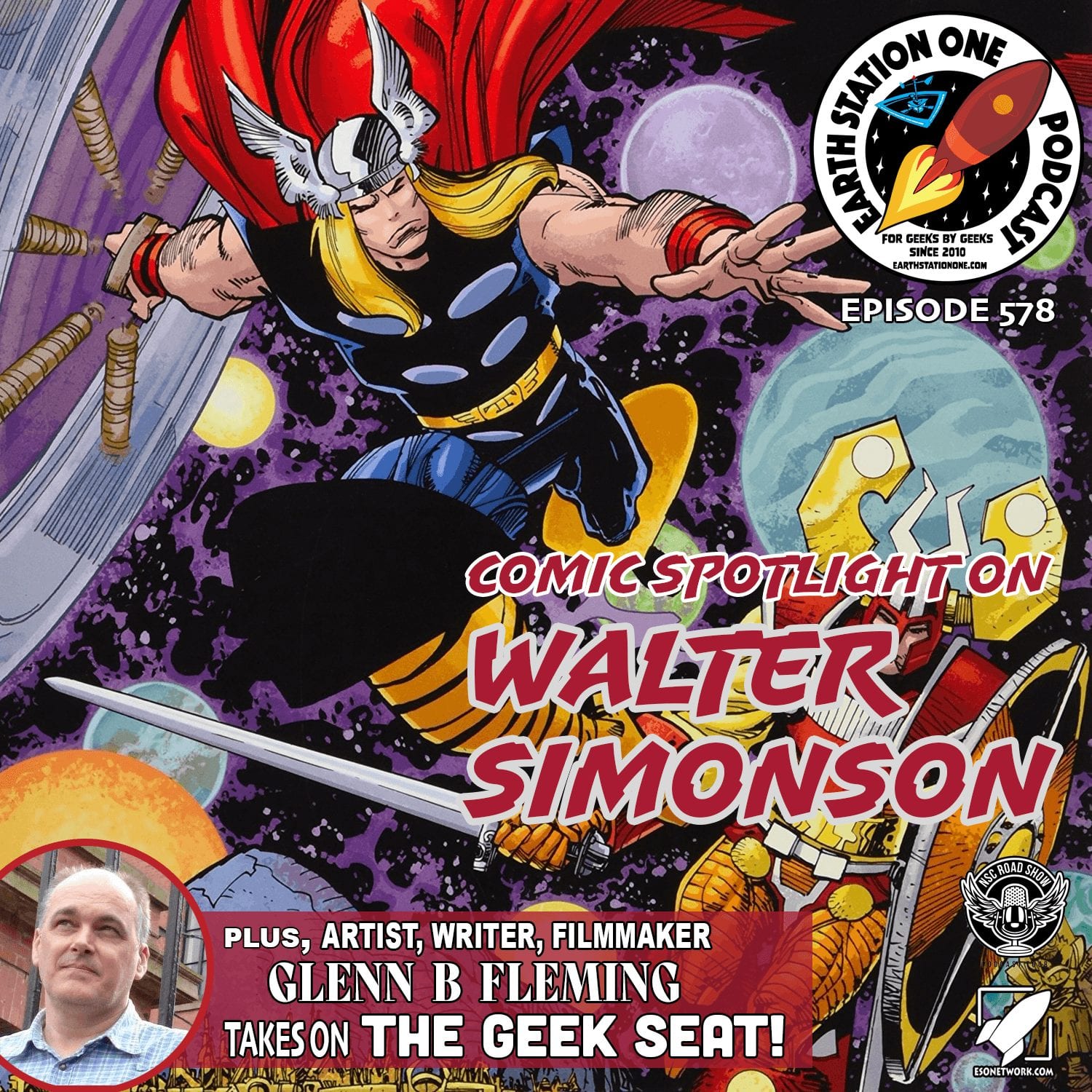 Earth Station One Ep 578 - Comic Spotlight on Walter Simonson
