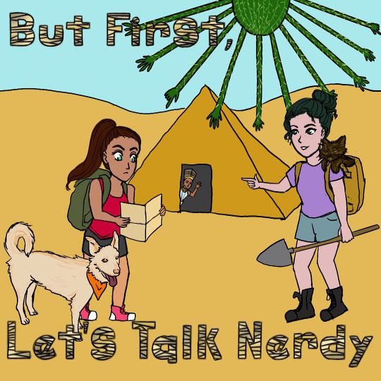 Brittany and Martha finding Nefertiti in Egypt