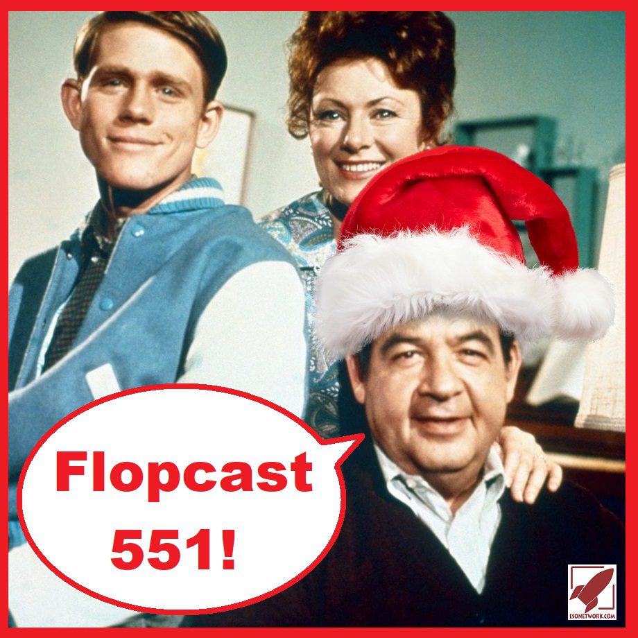 Flopcast 551 Tom Bosley in Santa hat