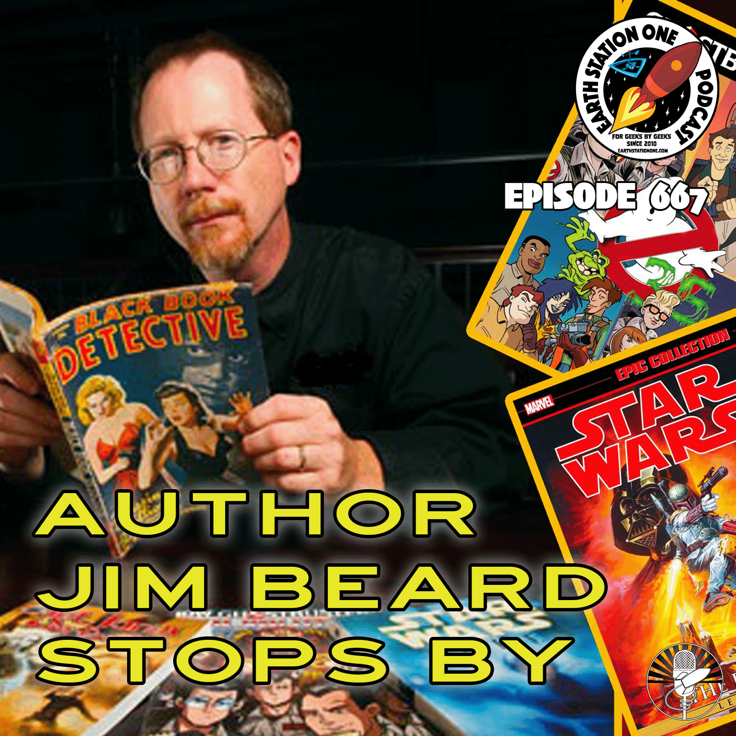 Earth Station One Ep 667 - Author Jim Beard Stops By