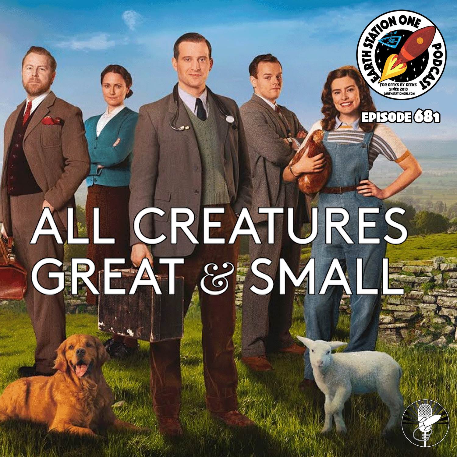 The Earth Station One Podcast Ep 681- All Creatures Great & Small Series Review