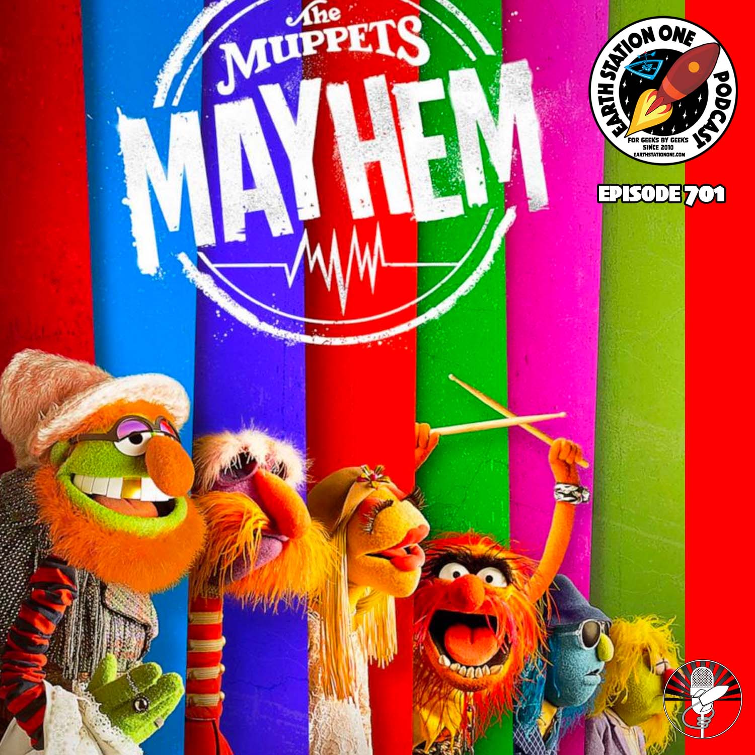 The Earth Station One Podcast ep 701 - Muppets Mayhem Review
