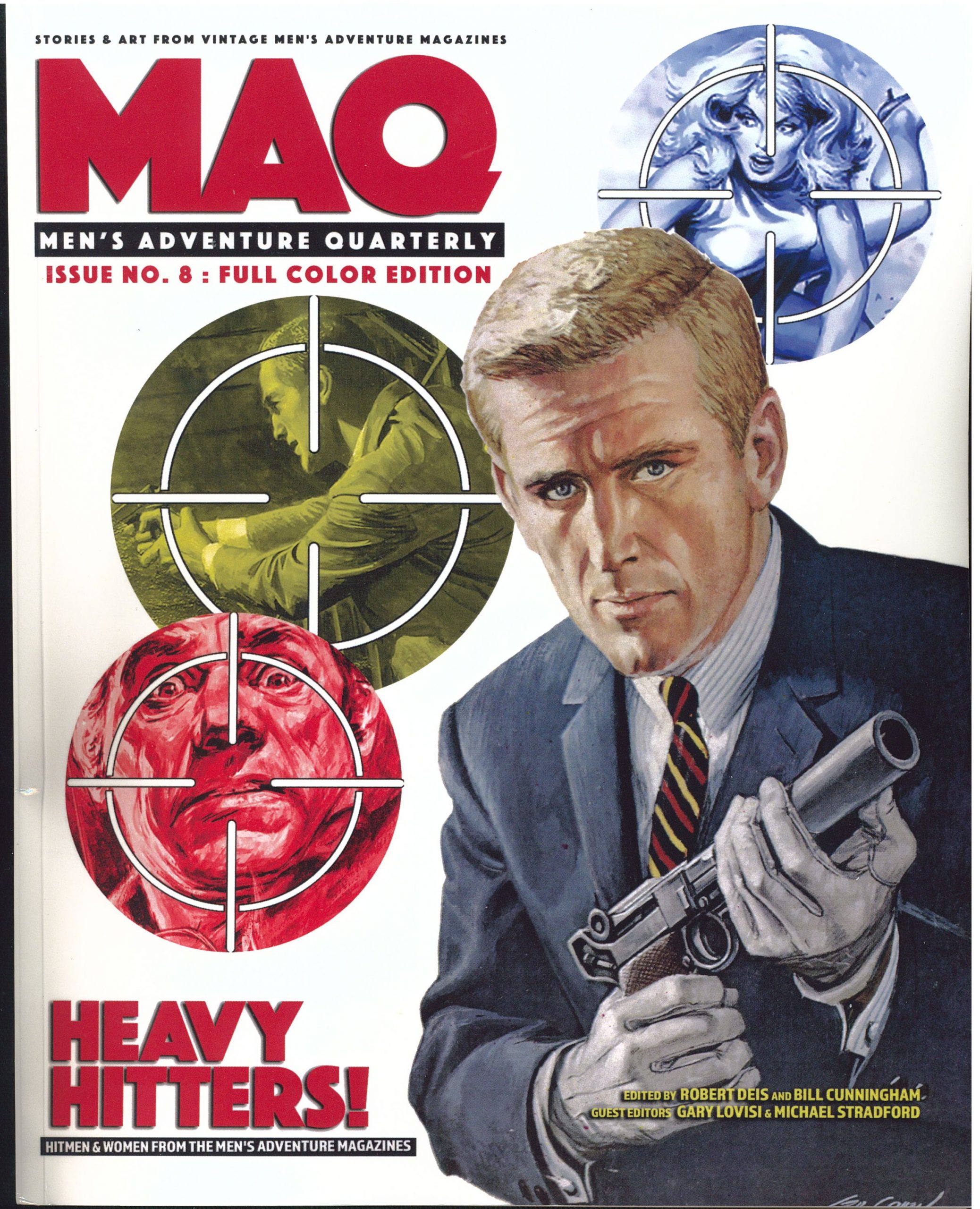 MEN’S ADVENTURE QUARTERLY Issue No 8 : Full Color Edition Review By Ron Fortier