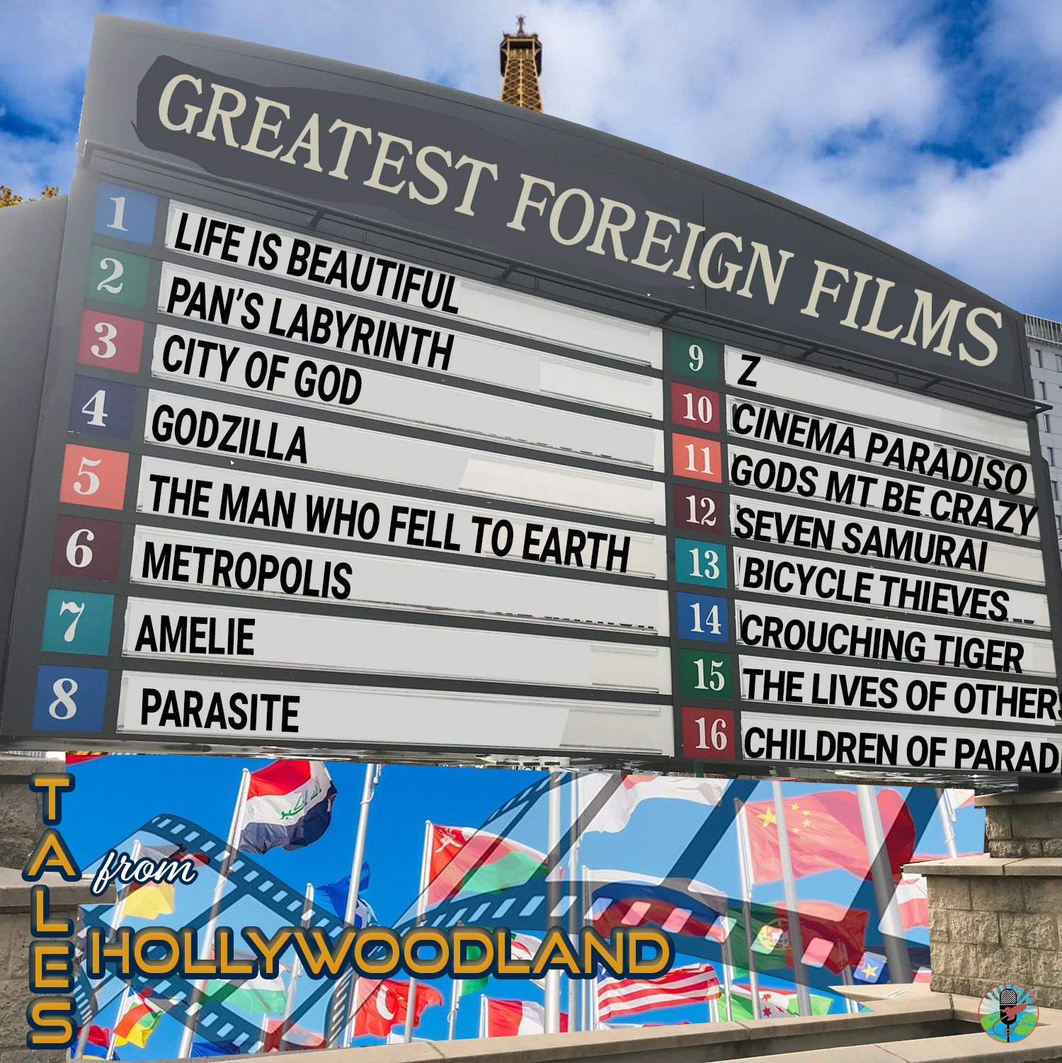 Tales From Hollywwodland Ep 104, Greatest Foreign Films