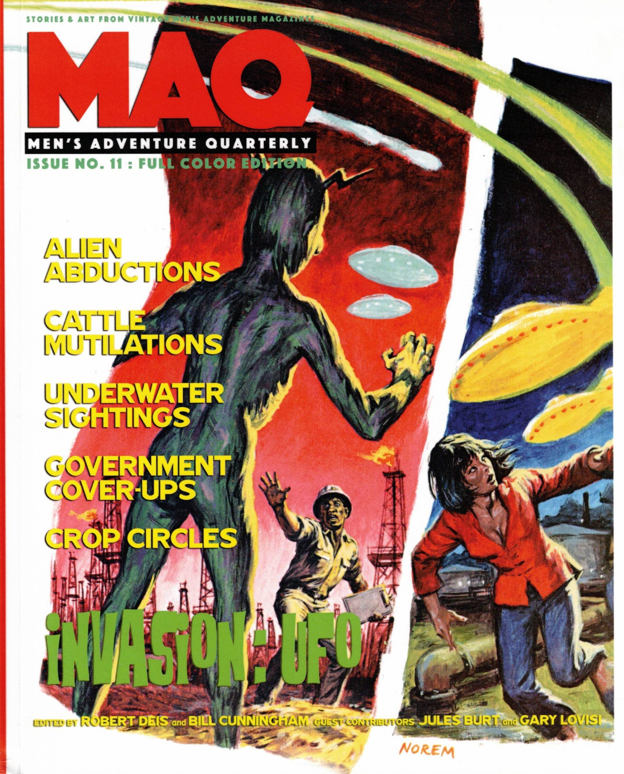 Men's Adventure Quarterly Issue 11 Review By Ron Fortier